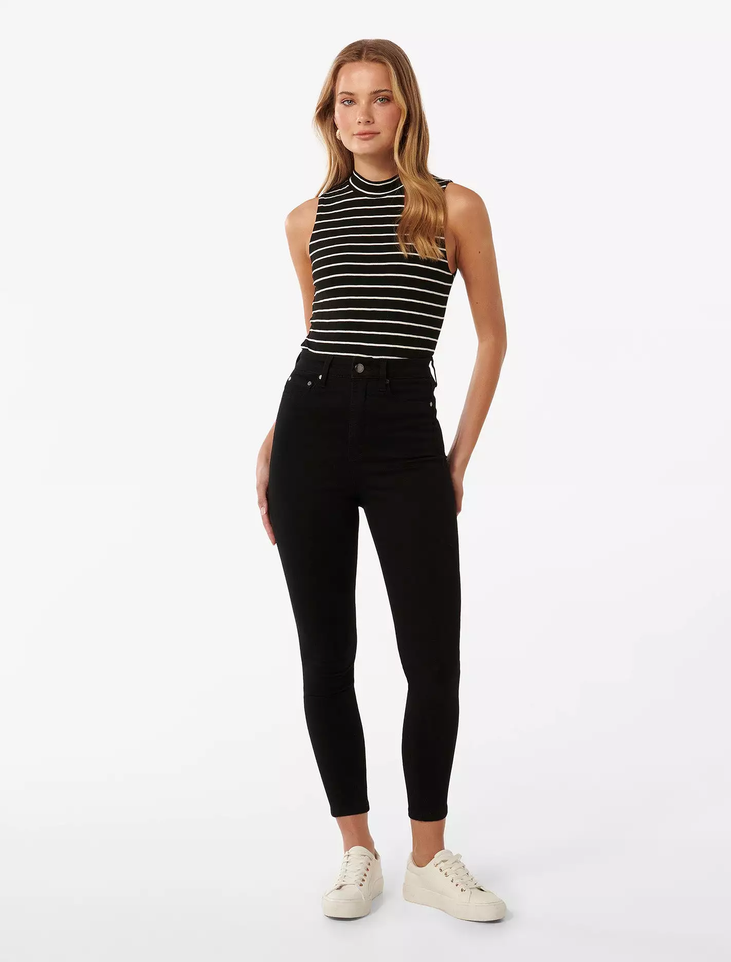 Mila High-Rise Ankle Skinny Jeans