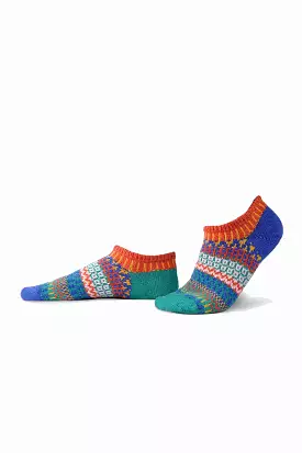 Mismatched Cotton Ankle Socks | Cayenne