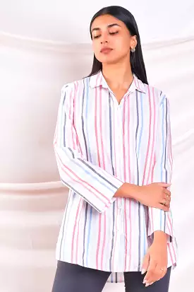 Multi Color Stripe Shirt