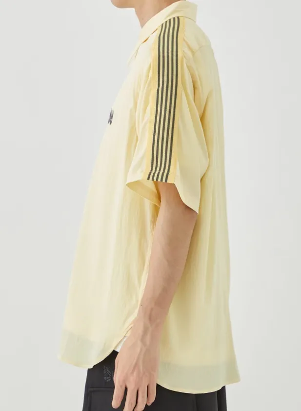 Needles  |Stripes Unisex Nylon Blended Fabrics Street Style