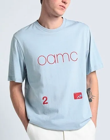 OAMC  |Crew Neck Plain Cotton Short Sleeves Logo Designers