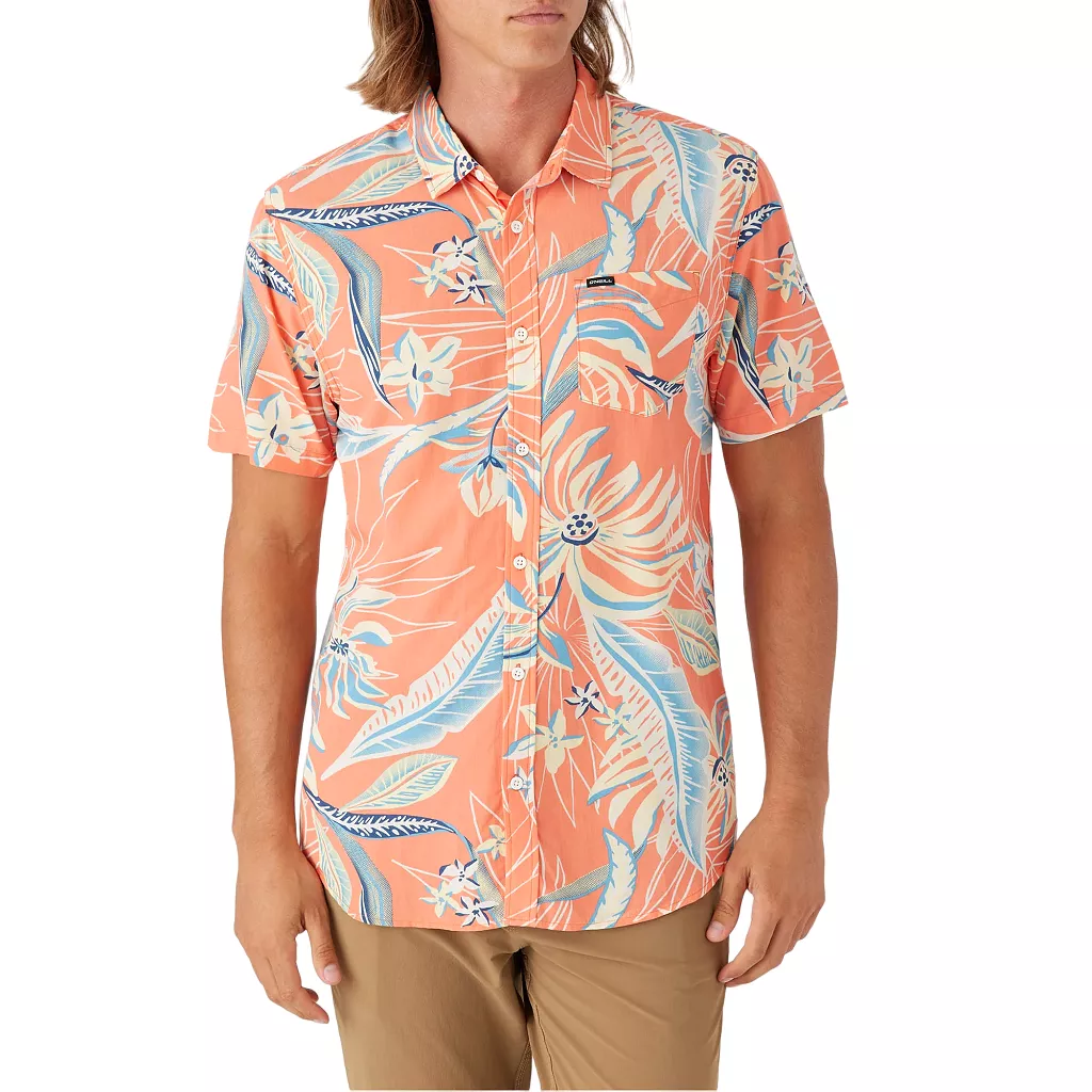 O'Neill Men's Oasis Eco Short-Sleeve Shirt - Standard