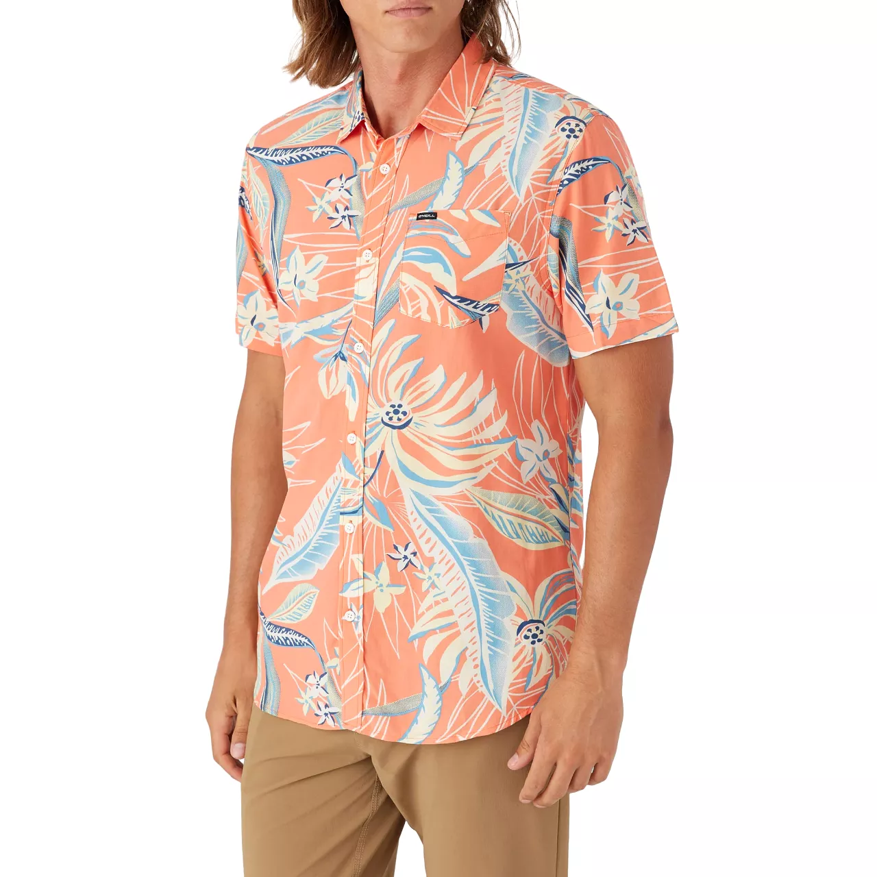 O'Neill Men's Oasis Eco Short-Sleeve Shirt - Standard