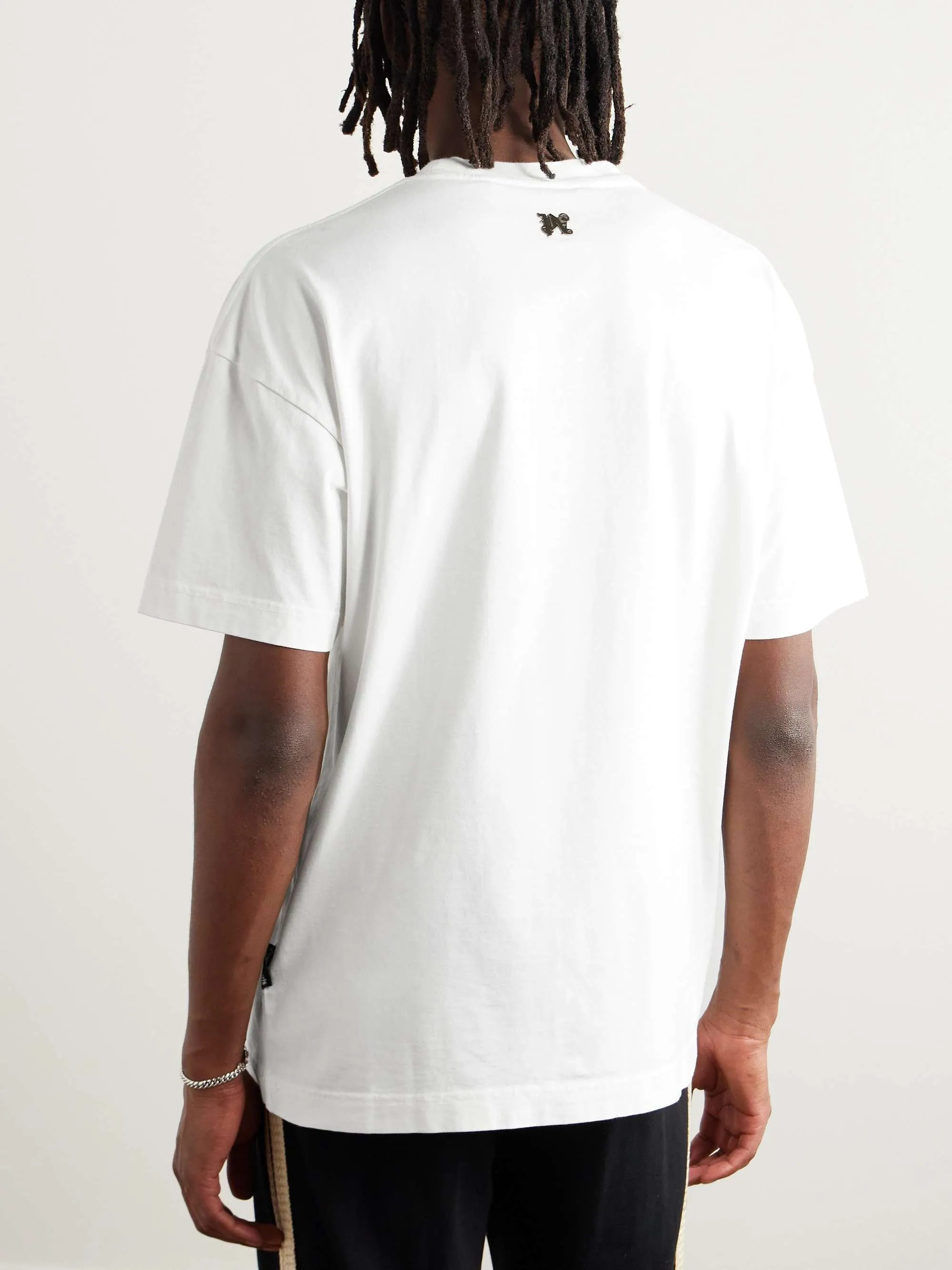 Palm Angels  |Street Style Cotton Logo T-Shirts