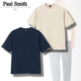 Paul Smith  |Unisex Street Style Plain Short Sleeves Logo Shirts