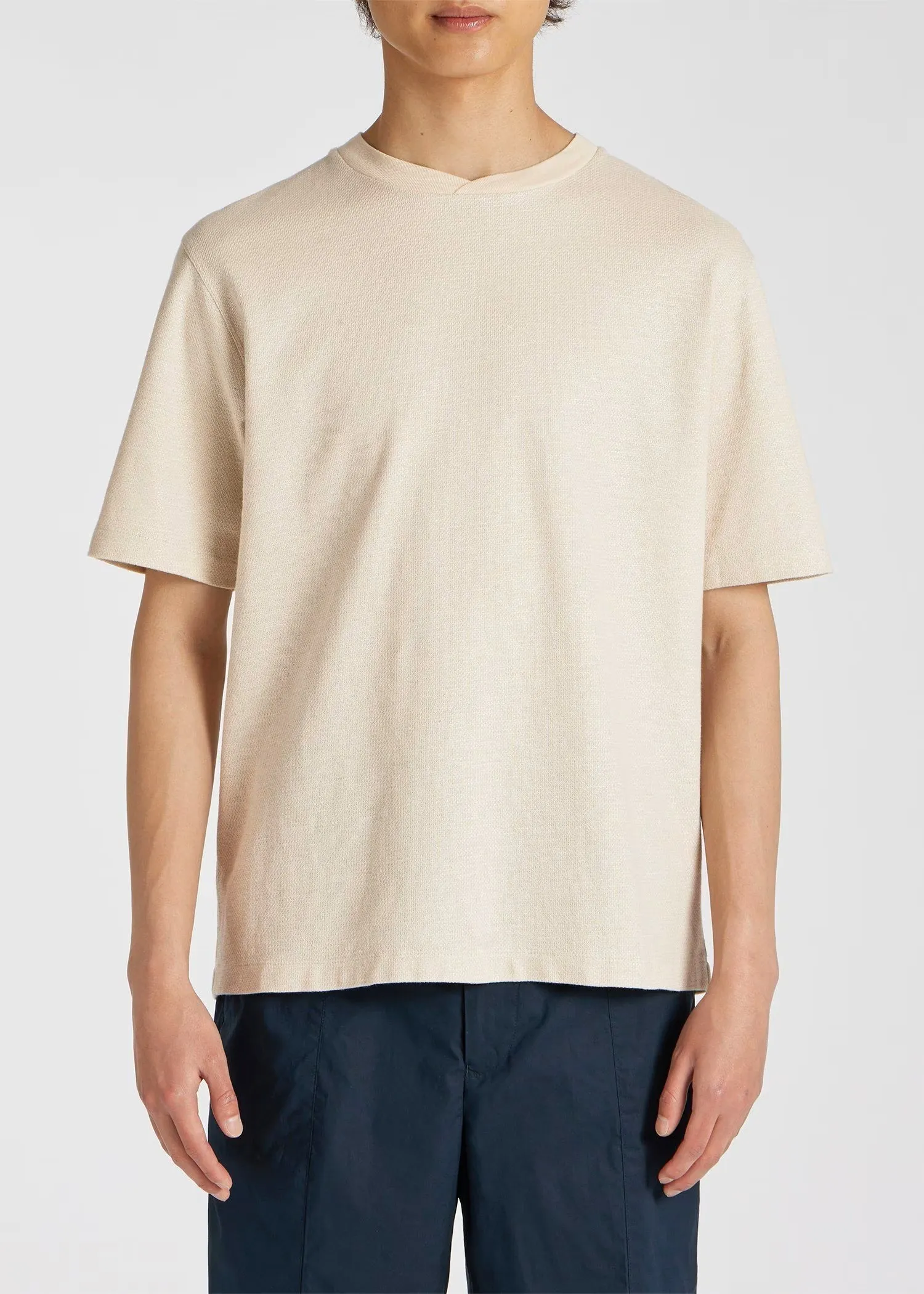 Paul Smith  |Unisex Street Style Plain Short Sleeves Logo Shirts