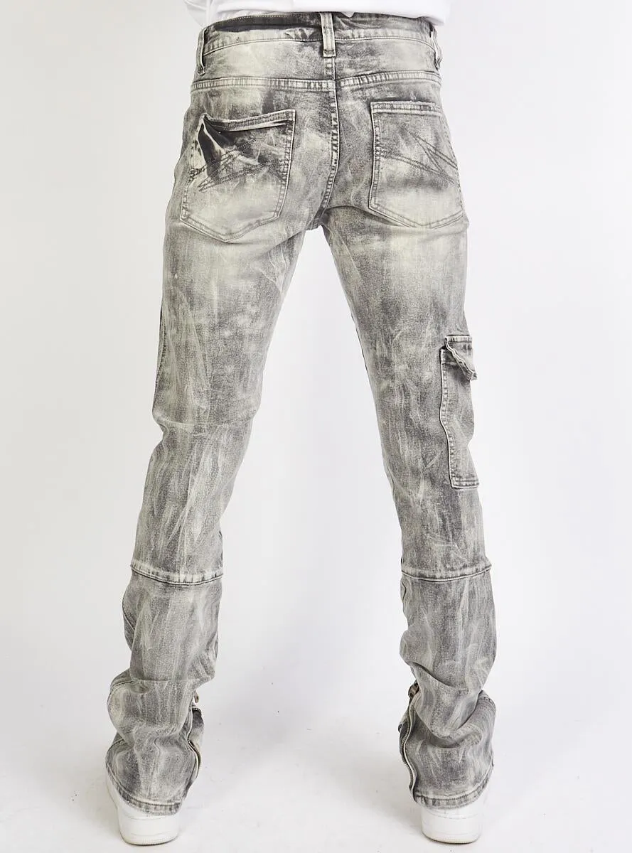 Politics Jeans - Murph - Skinny Stacked - Grey Storm - 501