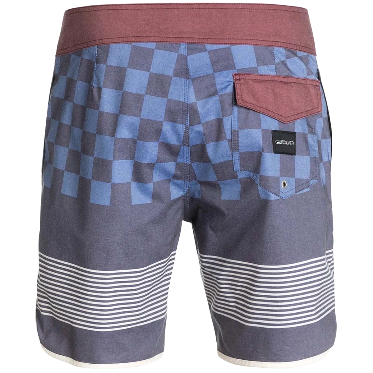 Quiksilver Brigg Block Scallop 19 Men's Boardshort Shorts (Brand New)