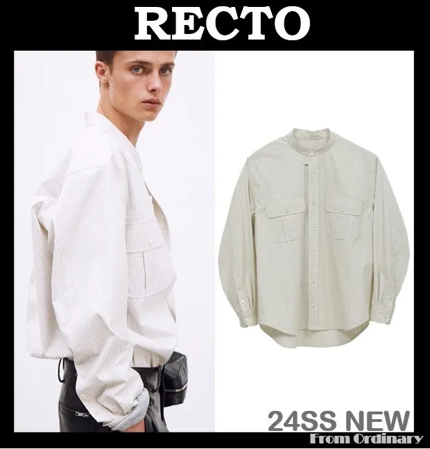 RECTO  |Street Style Cotton Shirts