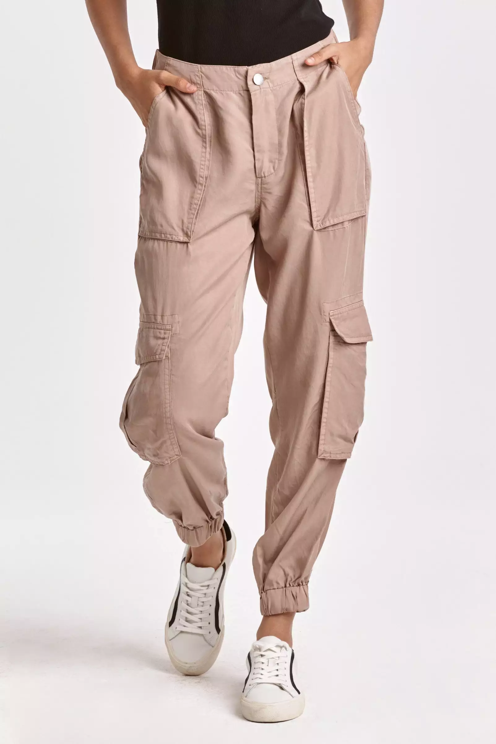 Sandy Super High Rise Ankle Trouser Pants