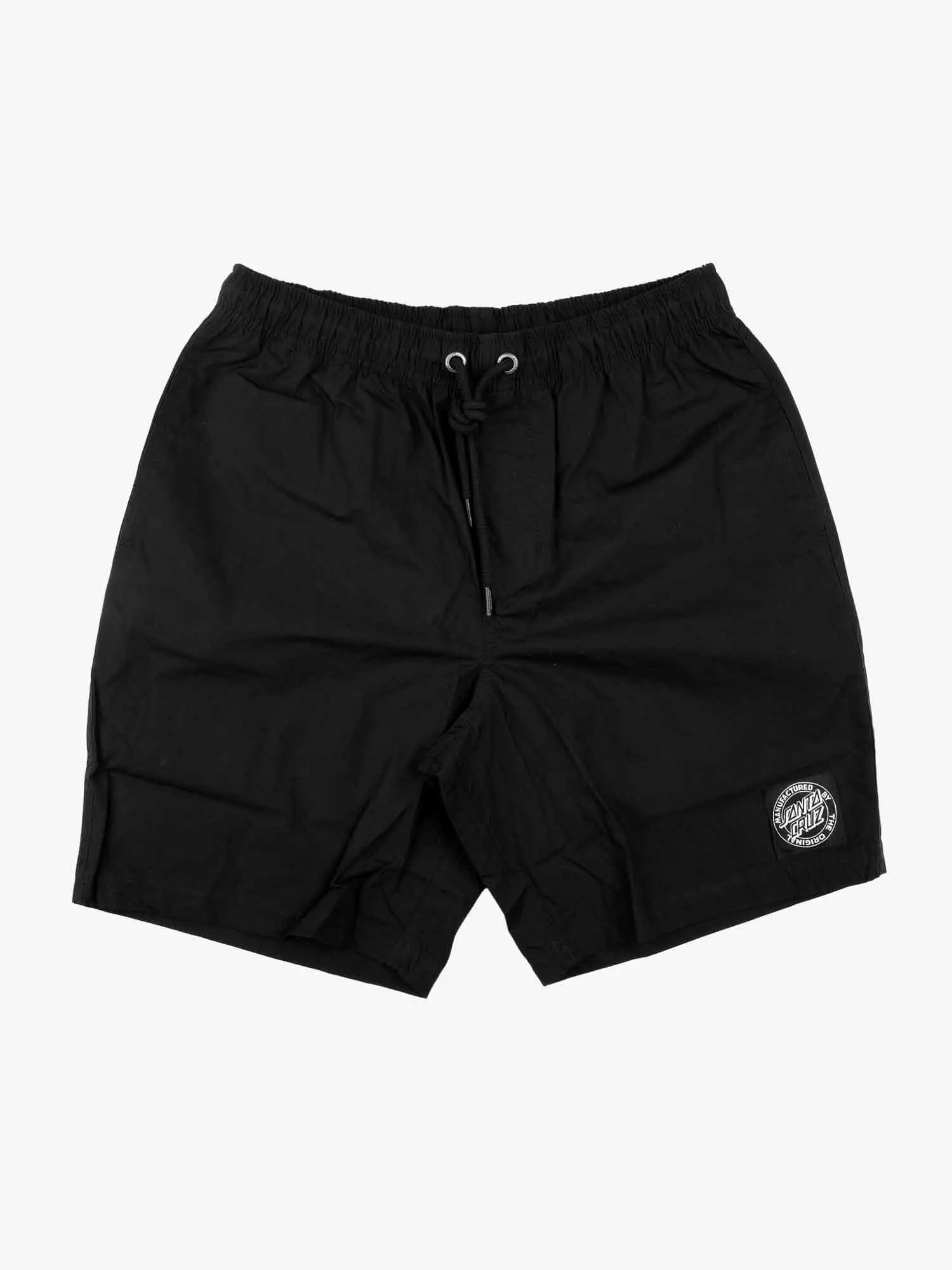 Santa Cruz MFG Dot Cruizer Solid Shorts - Black