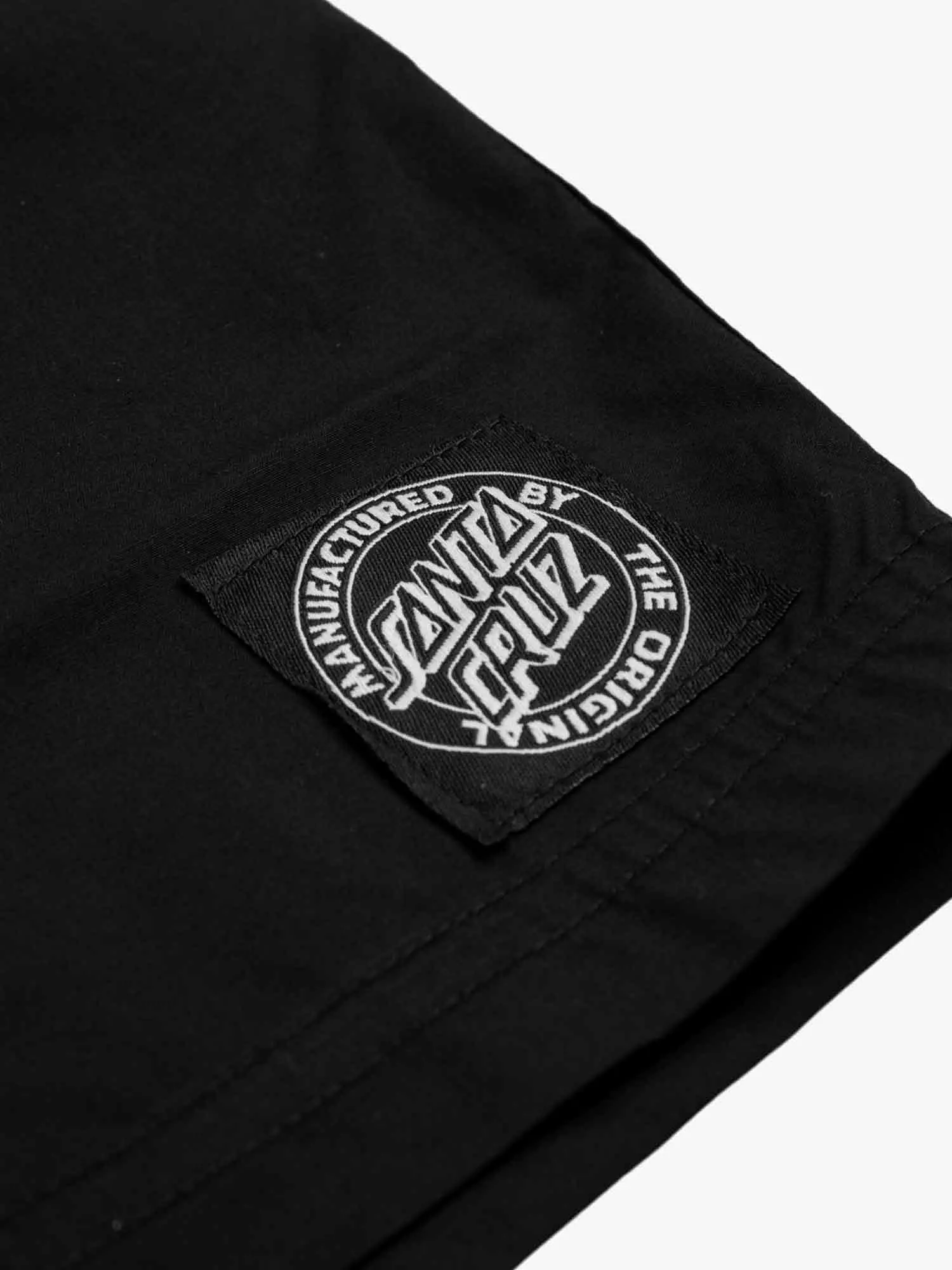 Santa Cruz MFG Dot Cruizer Solid Shorts - Black