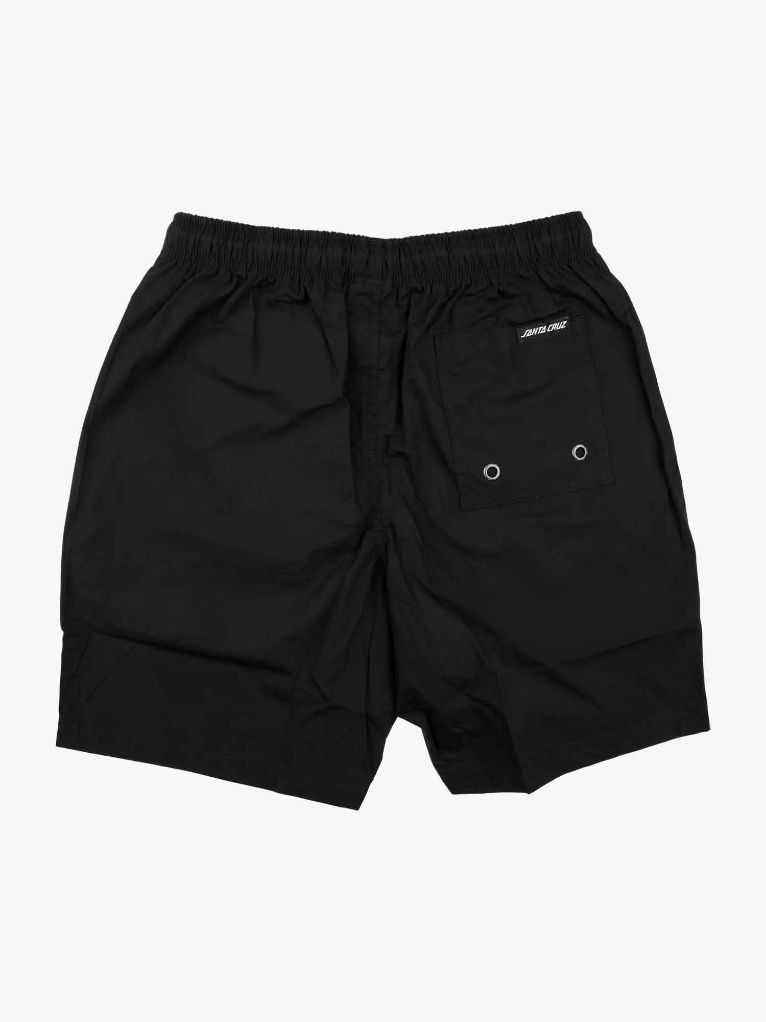 Santa Cruz MFG Dot Cruizer Solid Shorts - Black