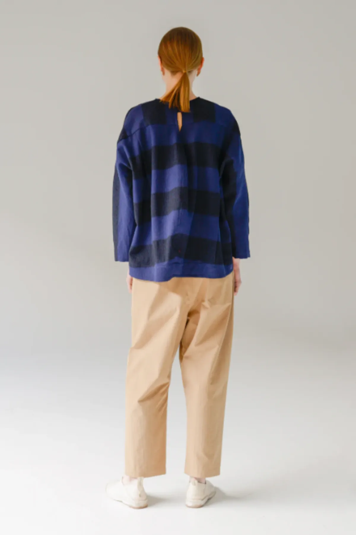 Soto Sweater - Blue/Black Stripe