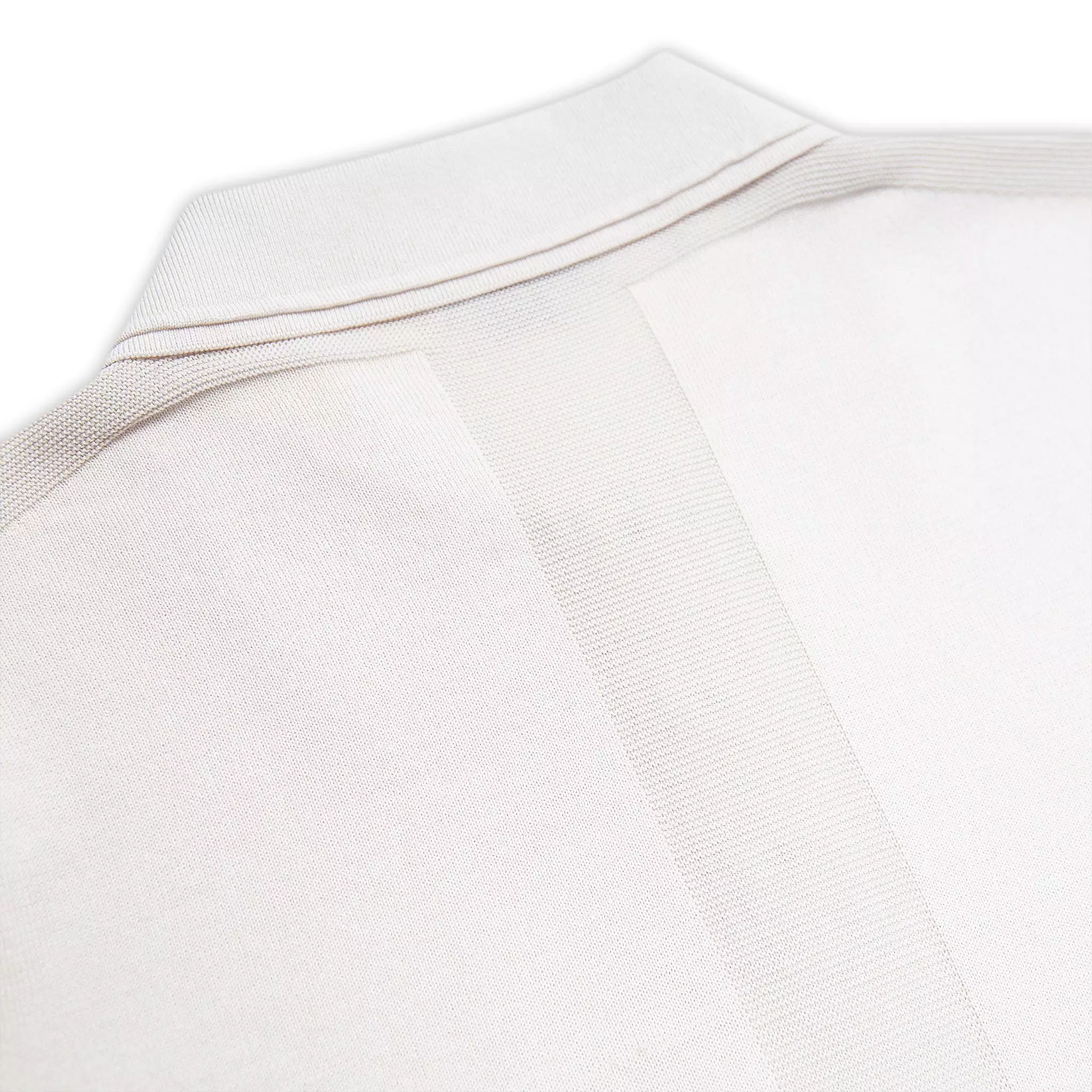 Tandery short-sleeved knitted Polo in Egyptian Cotton