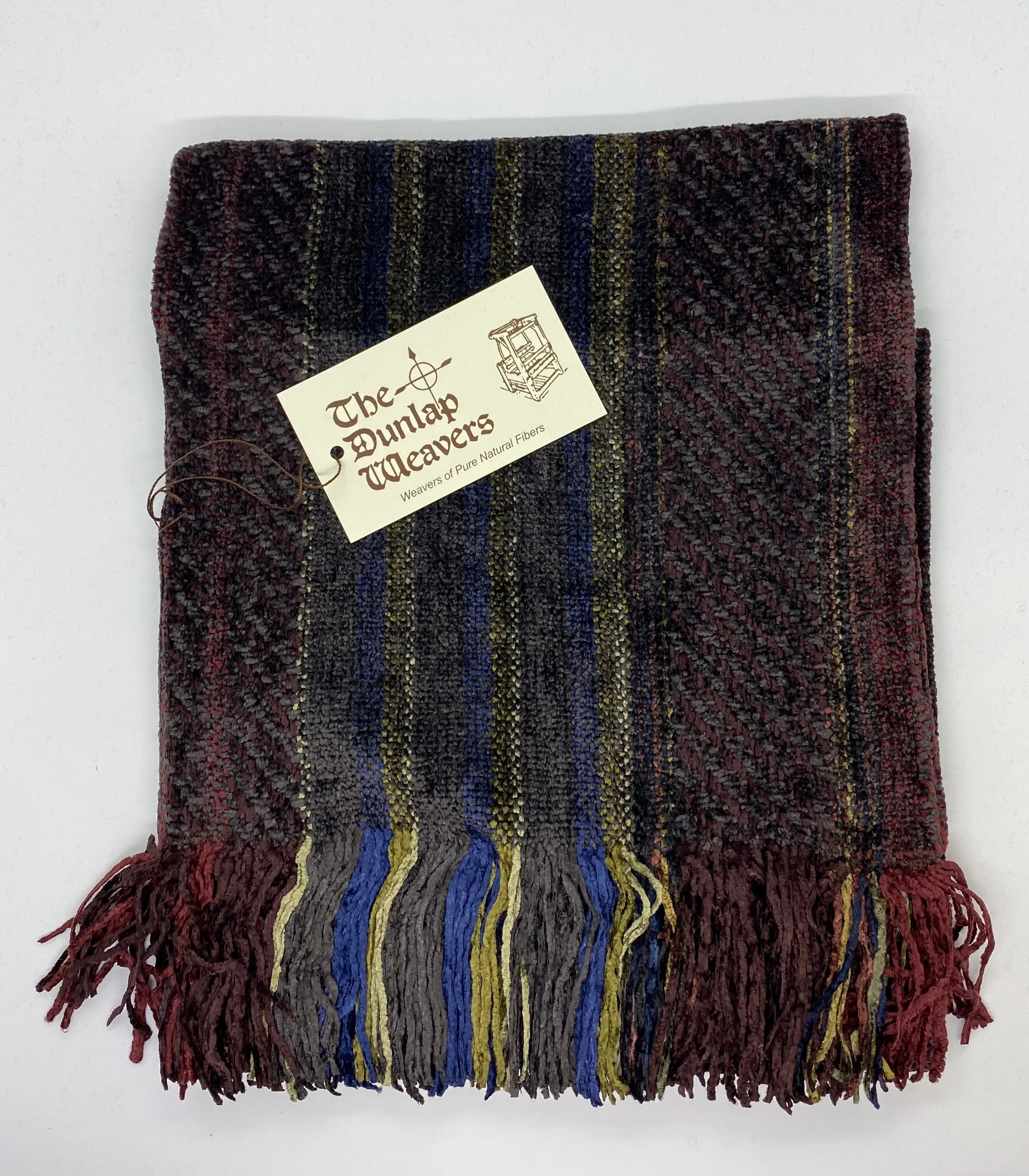 The Dunlap Weavers scarf, 1166S 56 chenille