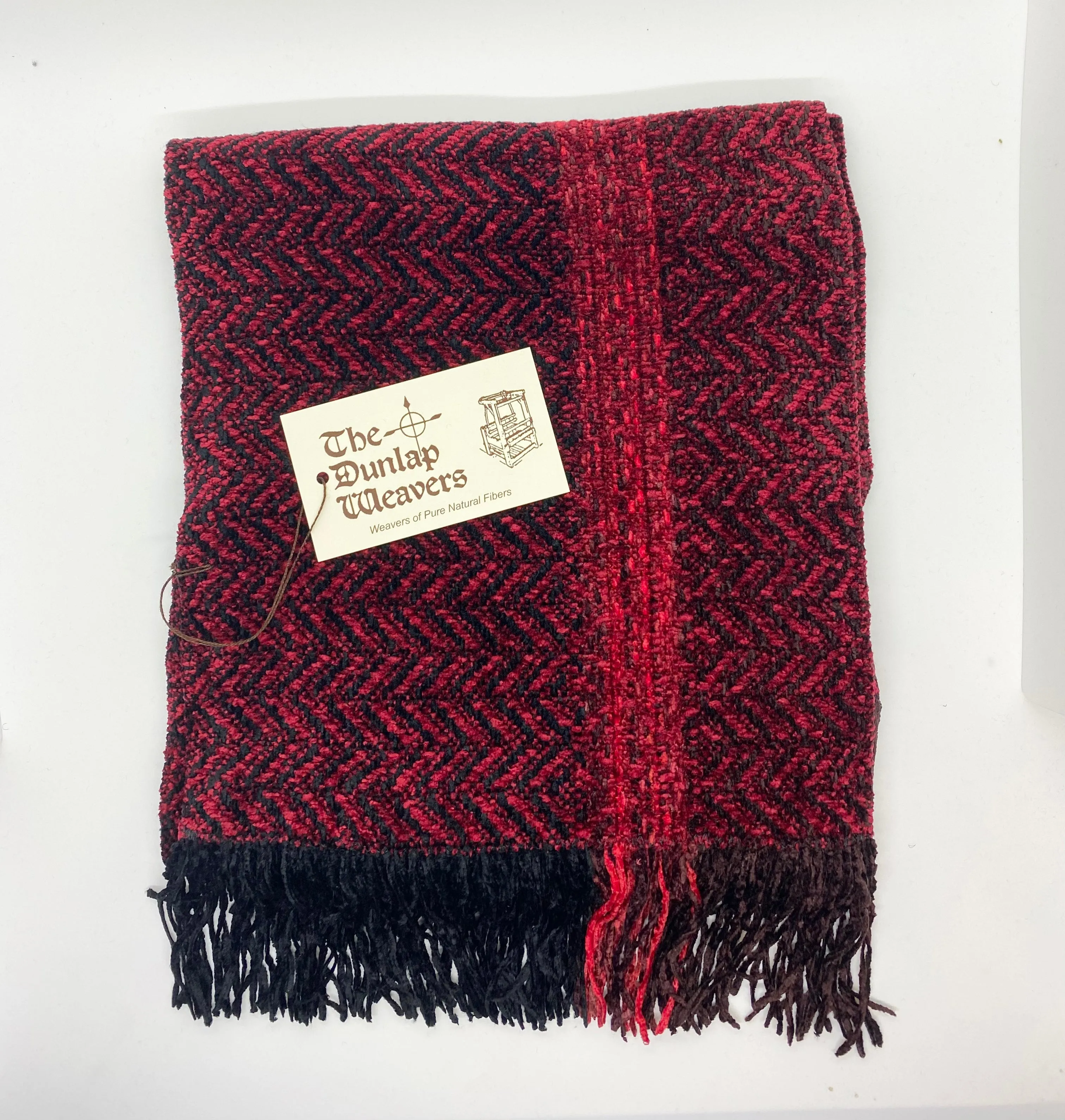 The Dunlap Weavers scarf, 1529 56 chenille