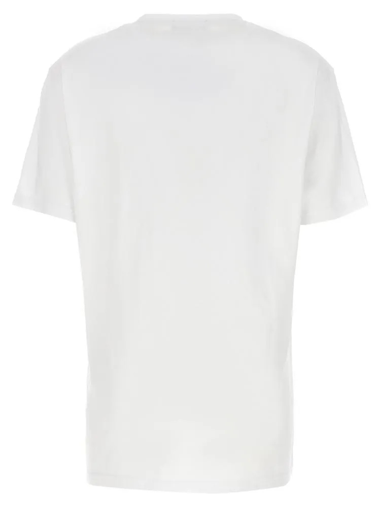 VERSACE  |Cotton Short Sleeves Logo Luxury T-Shirts