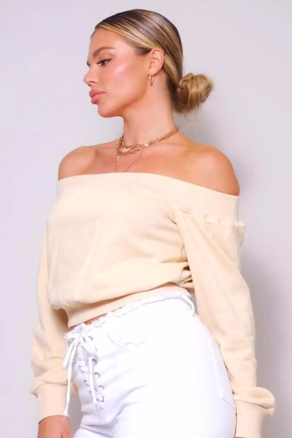 Wanderlust Vibes Off Shoulder Tops