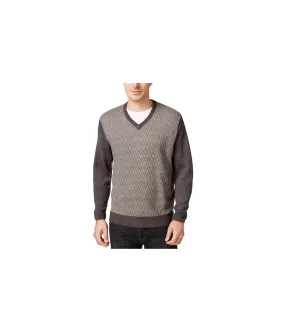 Weatherproof Mens Diamond Pullover Sweater