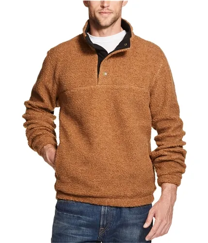 Weatherproof Mens Half Snap Pullover Sweater